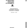 John Deere 87, 88 Fertilizer Attachments Operator's Manual (OMA15339)