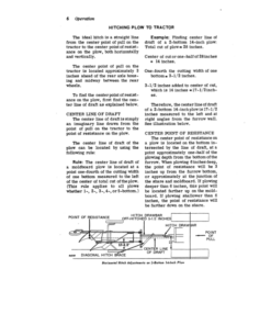 Alternative view of John Deere 444H Drawn Moldboard Plow Operator's Manual (OMA15633)