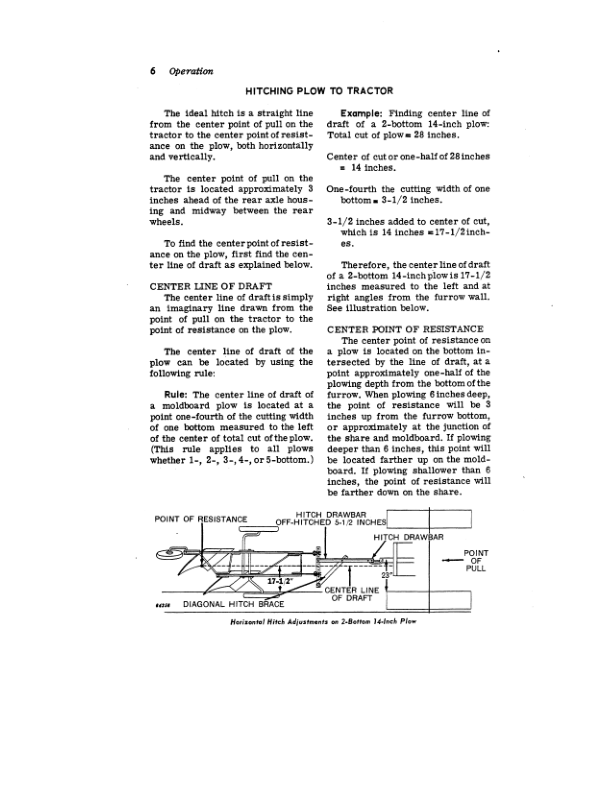 John Deere 444H Drawn Moldboard Plow Operator's Manual (OMA15633) - Image 2