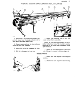 Alternative view of John Deere F245H Series Semi-Integral Moldboard Plow Operator's Manual (OMA15721)