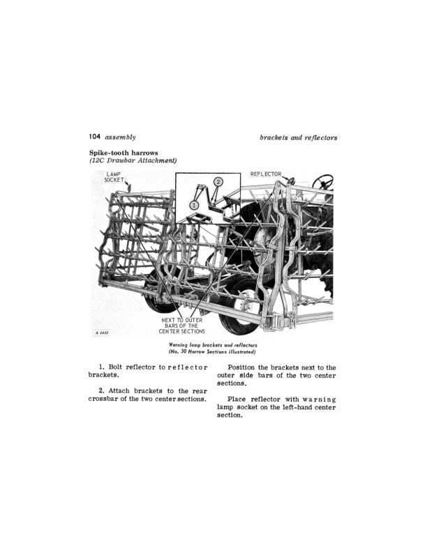 John Deere F931H Hydraulic Wheel Drawbar Cart & Attachments Operator's Manual (OMA15880) - Image 2