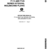 John Deere F115, F125 Series Integral Moldboard Plows Operator's Manual (OMA15914)