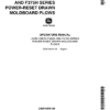 John Deere F365H, F375H Series Power-Reset Drawn Moldboard Plows Operator's Manual (OMA16016)