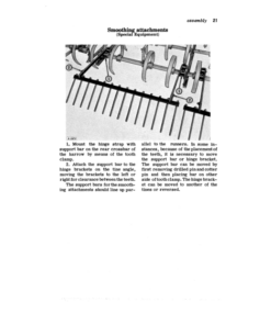 Alternative view of John Deere TH224, TH224H, THC328, THC328H, TH336, TH336H, TH436, TH436H Spring-Tooth Harrows Operator's Manual (OMA16492)