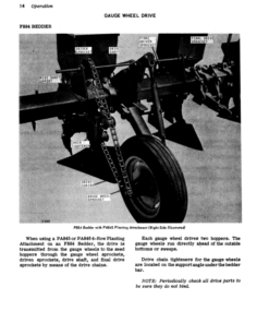 Alternative view of John Deere Double-Row Maize Planting Attachments Operator's Manual (OMA16635)