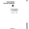 John Deere F925H Series Roller Harrows Operator's Manual (OMA16663)
