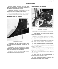 Alternative view of John Deere RO 516 Integral Two-Way Moldboard Plow Operator's Manual (OMA17311)