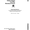 John Deere F835, F835A, F845, F845A Moldboard Plow Operator's Manual (OMA17477)