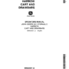 John Deere 941 Hydraulic Harrow Cart & Drawbars Operator's Manual (OMA20307)
