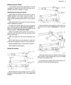 Alternative view of John Deere 941 Hydraulic Harrow Cart & Drawbars Operator's Manual (OMA20307)