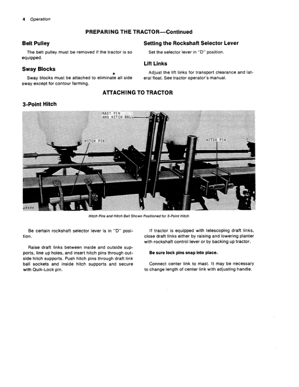 John Deere 6100 Series Maize Planter Operator's Manual (OMA21680) - Image 2