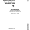 John Deere F370, F380 Moldboard Plow Operator's Manual (OMA22707)
