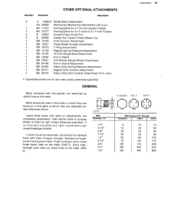 Alternative view of John Deere 81 Unit Planter Operator's Manual (OMA22710)