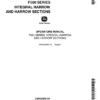 John Deere 500 Series Integral Harrow & Harrow Sections Operator's Manual (OMA22849)