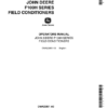 John Deere F100H Series Field Conditioner Operator's Manual (OMA22851)