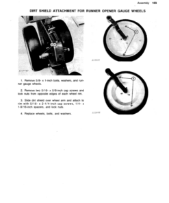 Alternative view of John Deere 7100 Mounted MaxEmerge Planter North America (Up to 1974) Operator's Manual (OMA27347)