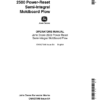 John Deere 2500 Power-Reset Semi-Integral Moldboard Plow Operator's Manual (OMA27348)