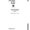 John Deere 80 Unit Planter Operator's Manual (OMA28630)