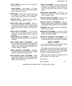 Alternative view of John Deere 51 Unit Planter Operator's Manual (OMA28659)