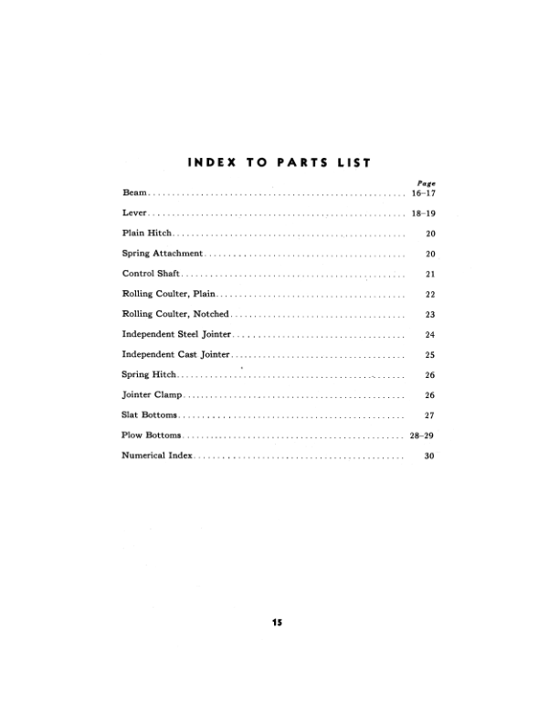 John Deere MT3 One-Bottom Two-Way Integral Tractor Plow Operator's Manual (OMA29350) - Image 2