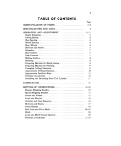 Alternative view of John Deere 730, 730H Lister Planters Operator's Manual (OMA301054)