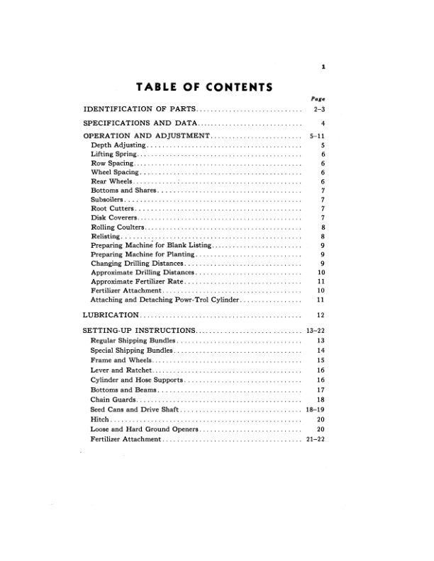 John Deere 730, 730H Lister Planters Operator's Manual (OMA301054) - Image 2