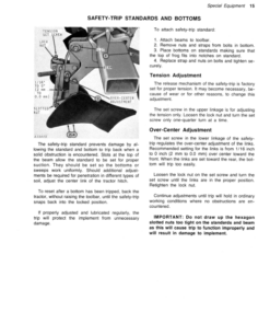 Alternative view of John Deere 23B Toolbar Operator's Manual (OMA31450)