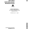 John Deere 3100 Series Drawn Moldboard Plows Operator's Manual (OMA32060)