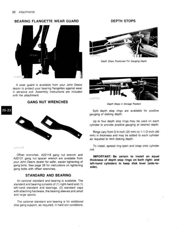 John Deere 220 Center Fold Power Flex Disk Operator's Manual (OMA32797) - Image 2