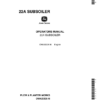 John Deere 22A Subsoiler Plow Operator's Manual (OMA33335)
