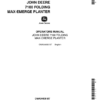 John Deere 7100 Folding MaxEmerge Integral Planter Operator's Manual (OMA34000)