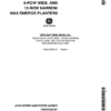 John Deere 7000 Drawn (Cotton & Corn) Planters Operator's Manual (OMA34358)
