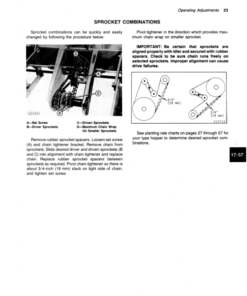Alternative view of John Deere 7000 Drawn (Cotton & Corn) Planters Operator's Manual (OMA34358)