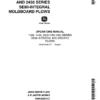 John Deere 1350, 1450, 2350, 2450 Series Semi-Integral Moldboard Plows Operator's Manual (OMA35294)