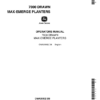 John Deere 7000 Drawn (Cotton & Corn) Planters 4RN, 6RN & 4RW Operator's Manual (OMA35932)