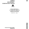 John Deere 7000 Drawn Conservation Planters 4-RW, 4-RN & 6RN Operator's Manual (OMA37673)