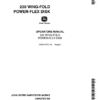 John Deere 230 Wing-Fold Power-Flex Disk (026501-) Operator's Manual (OMA37973)