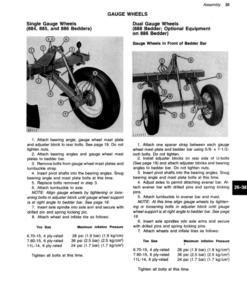 Alternative view of John Deere 884, 885, 886, 888 Integral Bedder Operator's Manual (OMA38227)