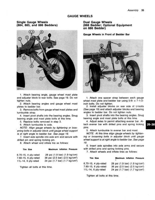 John Deere 884, 885, 886, 888 Integral Bedder Operator's Manual (OMA38227) - Image 2