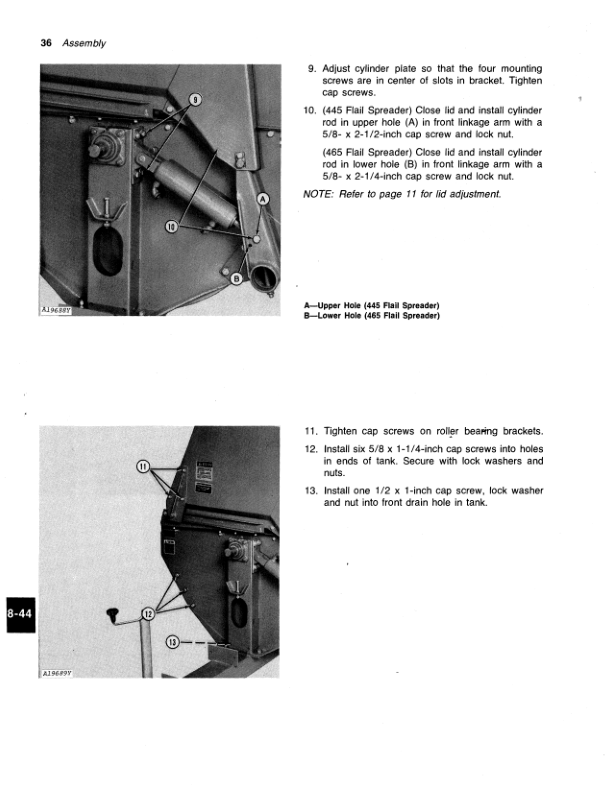 John Deere 445, 465 Flail Spreaders Operator's Manual (OMA40029) - Image 2