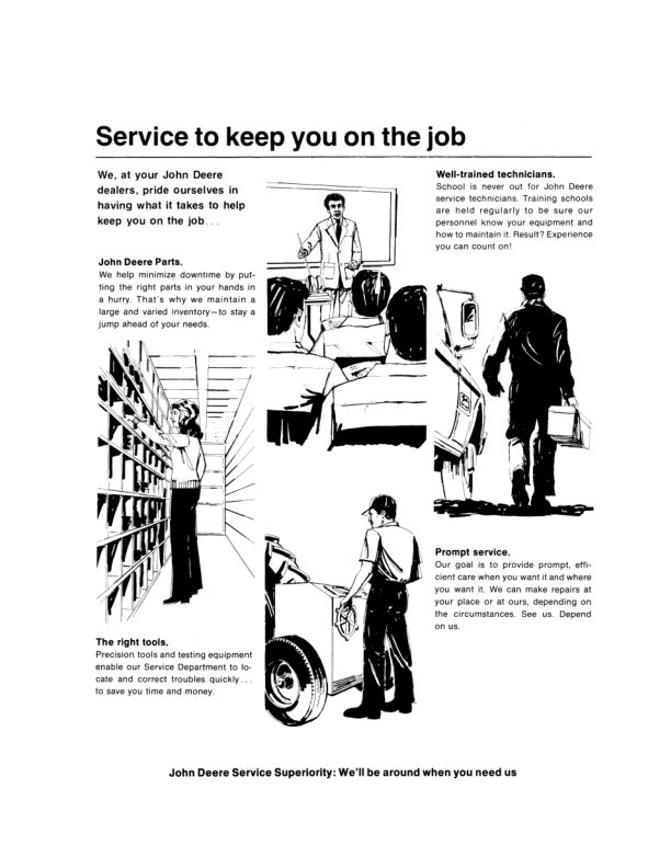 John Deere 260 Rotary Snow Blower Operator's Manual (OMA41196) - Image 2