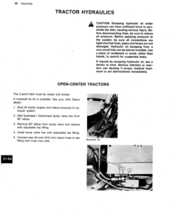 Alternative view of John Deere 1650 Backhoe Loader Operator's Manual (OMA43093)