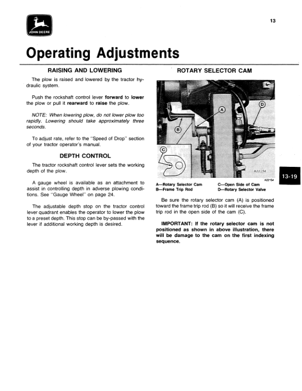 John Deere 4200 Integral Two-Way Moldboard Plows Operator's Manual (OMA43145) - Image 2
