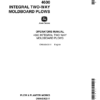John Deere 4600 Integral Two-Way Moldboard Plows Operator's Manual (OMA43433)