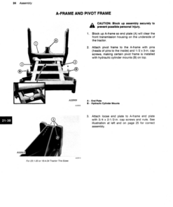 Alternative view of John Deere 864 AG Bulldozer Operator's Manual (OMA43457)