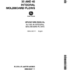 John Deere 35, 45 Integral Moldboard Plow Operator's Manual (OMA43507)