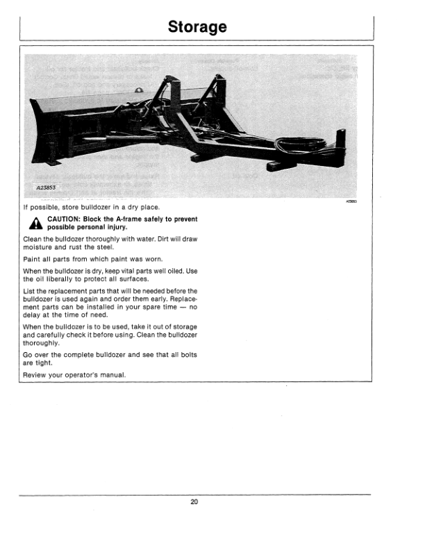 John Deere 866 AG Bulldozer Operator's Manual (OMA43536) - Image 2