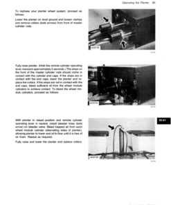 Alternative view of John Deere 7000 Drawn (Folding) Planters 24RN Operator's Manual (OMA43719)