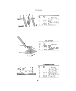 Alternative view of John Deere Nos. 55-, 56A-, 56B-, 56H Three Bottom Tractor Plows Operator's Manual (OMA4446)