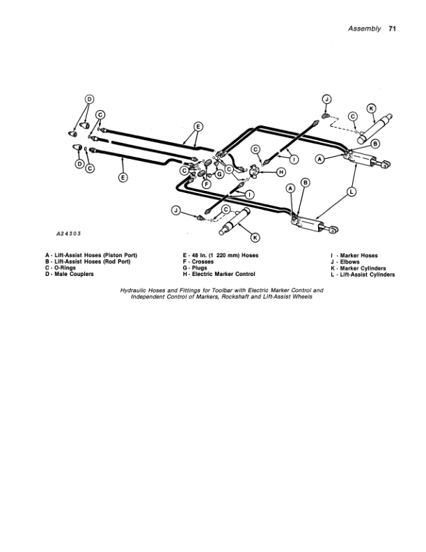 John Deere 70 Folding Toolbar Operator's Manual (OMA45278) - Image 3